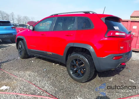 2017 Jeep Cherokee Trailhawk 4X4 z USA, uszkodzony, nr VIN 1C4PJMBB2HW648899